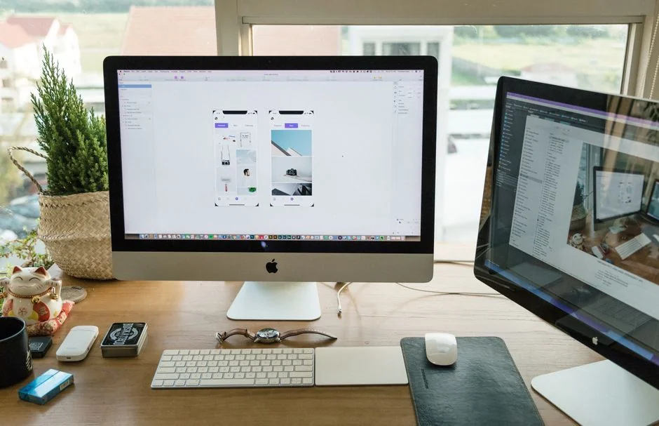 A laptop display showing the Pexels website, perfectly suited for stock photo requirements.